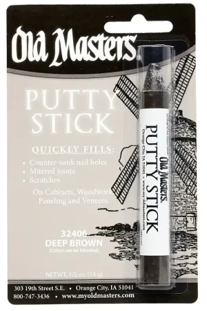 Old Masters 32406 Putty Stick, Brown Genuine