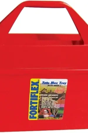 Authentic Fortex-Fortiflex 1300702 Tool Carrier Tote, 22 in L, 27 in W, Red