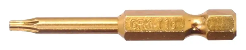 Free Returns GRK Fasteners 187419 Drive Bit, T10 Drive, Star Drive, Hex Shank, 2 in L, Steel