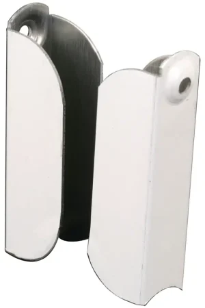 Big Sale Make-2-Fit PL 7845 Screen Frame Top Hanger, Aluminum, Painted, White, For: 7/16 in Screen Frame