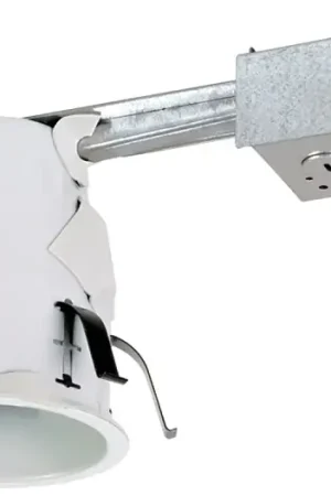 Special Offer Halo E4RTATSB Recessed Housing, 11.5 in L x 4.62 in W x 5 in H Dimensions, Remodel Construction, 4 in Dia Recessed Can