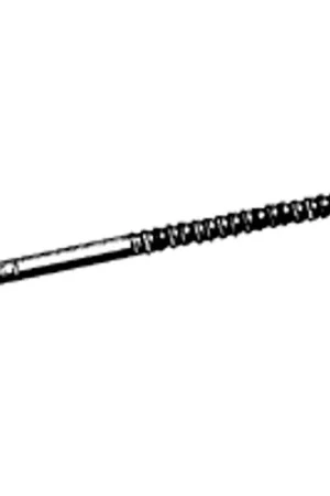 Budget ProFIT 0092222 Pole Barn Nail, 40D, 5 in L, Steel, Galvanized, Flat Head, Ring Shank, 50 lb