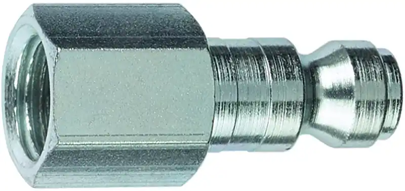 Buy Online Tru-Flate 12-611 Plug, 1/4 in, FNPT, Steel