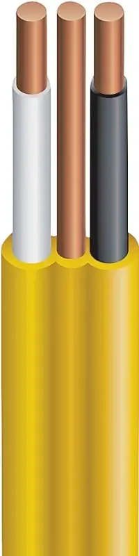 Authentic Southwire Romex 12/2NM-WGX50 Building Wire, 12 AWG Wire, 2 -Conductor, 50 ft L, Copper Conductor, PVC Insulation