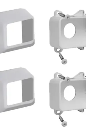 Xpanse Select 73012488 Rail Bracket, Vinyl, White, Gloss, For: Select Series Railings Crafted