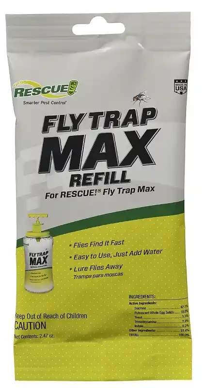 Clearance Rescue Max FTMR-DB8 Fly Trap Refill, Powder, Musty Packet