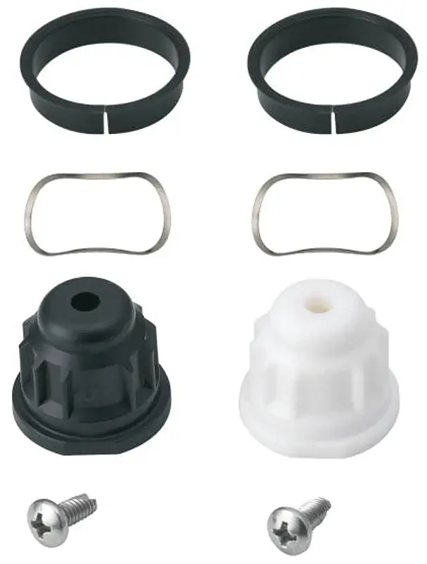 Budget Moen 179103 Handle Adapter Kit, Plastic, For: Monticello, Mini-Wide, Roman Two Handle Centerset Tub and Bar Faucets