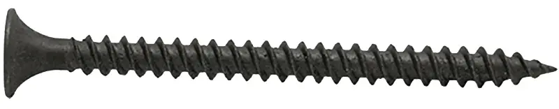 Hassle-Free Returns ProFIT 0280138 Screw, #7 Thread, 2 in L, Fine Thread, Bugle Head, Phillips Drive, Sharp Point, Phosphate-Coated, 166 BX