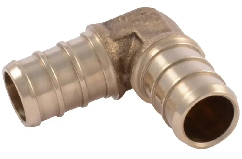 New Release SharkBite UC248LFA Pipe Elbow, 1/2 in, Barb, 90 deg Angle, 200 psi Pressure