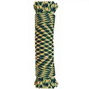 Final Sale Lehigh NPC1503250BT Paracord, 5/32 in Dia, 50 ft L, 30 lb Working Load, Nylon, Black/Orange