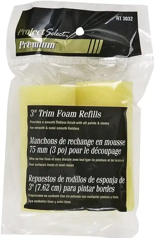 In Demand Linzer RT3032 Roller Cover, 3 in L, Foam Cover, 12/PK, Pack of 12