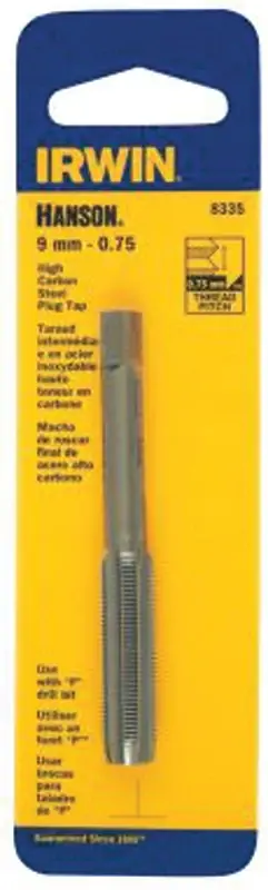 Irwin Hanson 8343 Thread Tap, M12-1.5 Thread, Plug Tap Thread, 4-Flute, HCS Price Drop