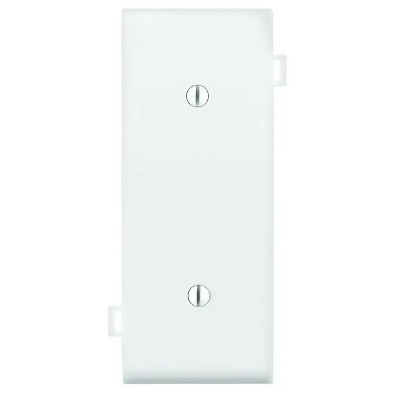 Price Cut Leviton 905-PSC14-00W Wallplate, 1-Gang, Thermoplastic Nylon, White, Strap