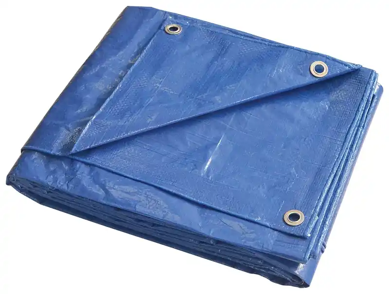 ProSource T0608BB90 Tarpaulin, 8 ft L, 6 ft W, 5 mil Thick, Polyethylene, Blue Don't Miss Out