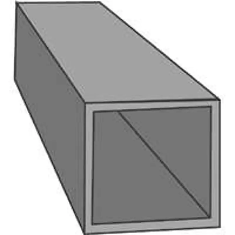 Best Seller K & S 8149 Decorative Metal Tube, Square, 12 in L, 1/16 in W, 0.014 in Wall, Brass