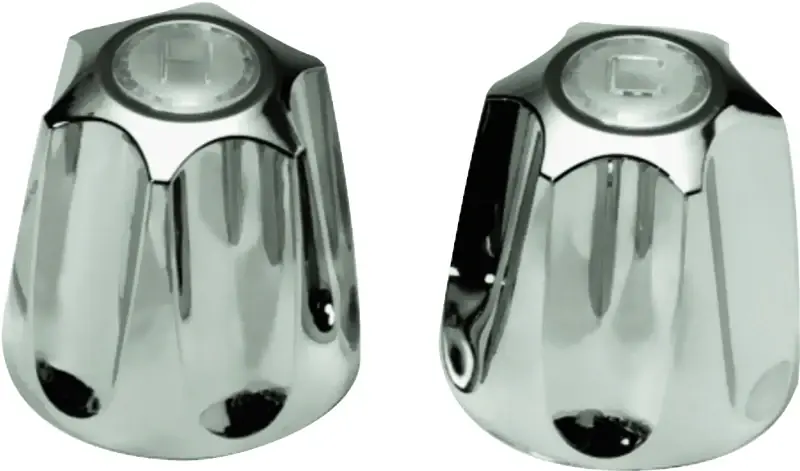 Best Choice Danco 80457 Faucet Knob Handle, Zinc, Chrome-Plated, For: Price Pfister Verve Two Handle Tub/Shower Faucets