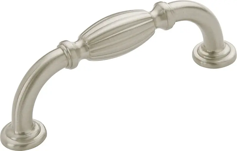 Amerock BP55222G10 Cabinet Pull, 3-5/8 in L Handle, 1-1/4 in Projection, Zinc, Satin Nickel New Release