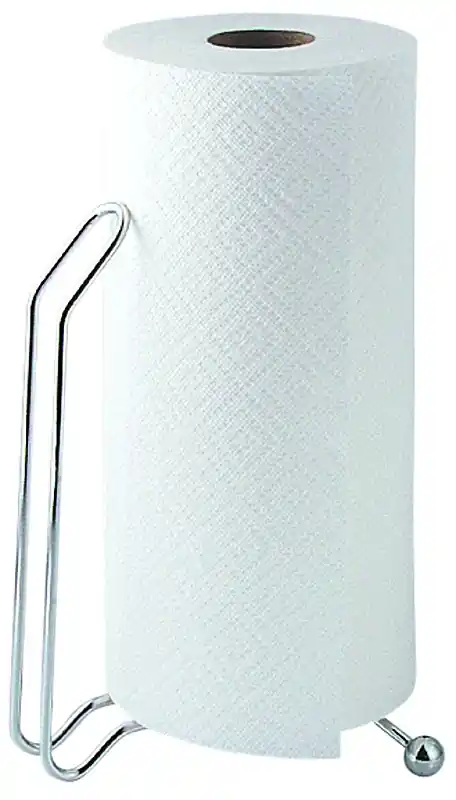 iDESIGN ARIA 35402 Paper Towel Holder Stand, Chrome Final Sale