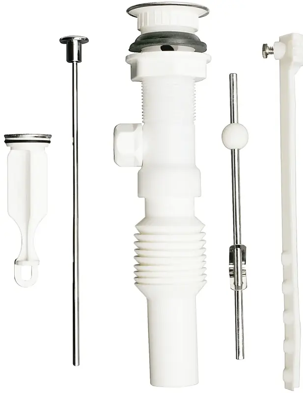 Plumb Pak PP812-70 Pop-Up Assembly, 1-1/4 in Connection, Slip-Joint, Plastic Special Discount