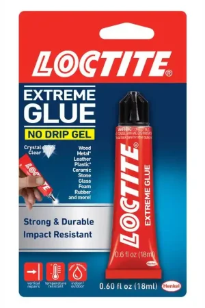 Loctite Extreme High Strength Clear Glue 0.6 oz, Pack of 6 Weekend Sale