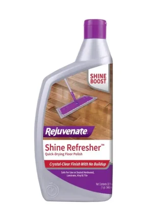 Fresh Stock Rejuvenate Semi-Gloss Floor Polish Liquid 32 oz