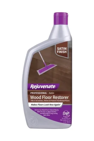 Luxury Rejuvenate Satin Wood Floor Restorer Liquid 32 oz