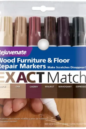 Latest Rejuvenate Assorted Medium Tip Wood and Furniture Repair Markers 6 pk