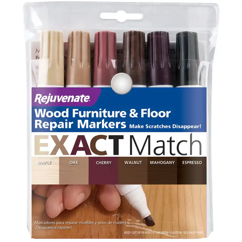 Latest Rejuvenate Assorted Medium Tip Wood and Furniture Repair Markers 6 pk