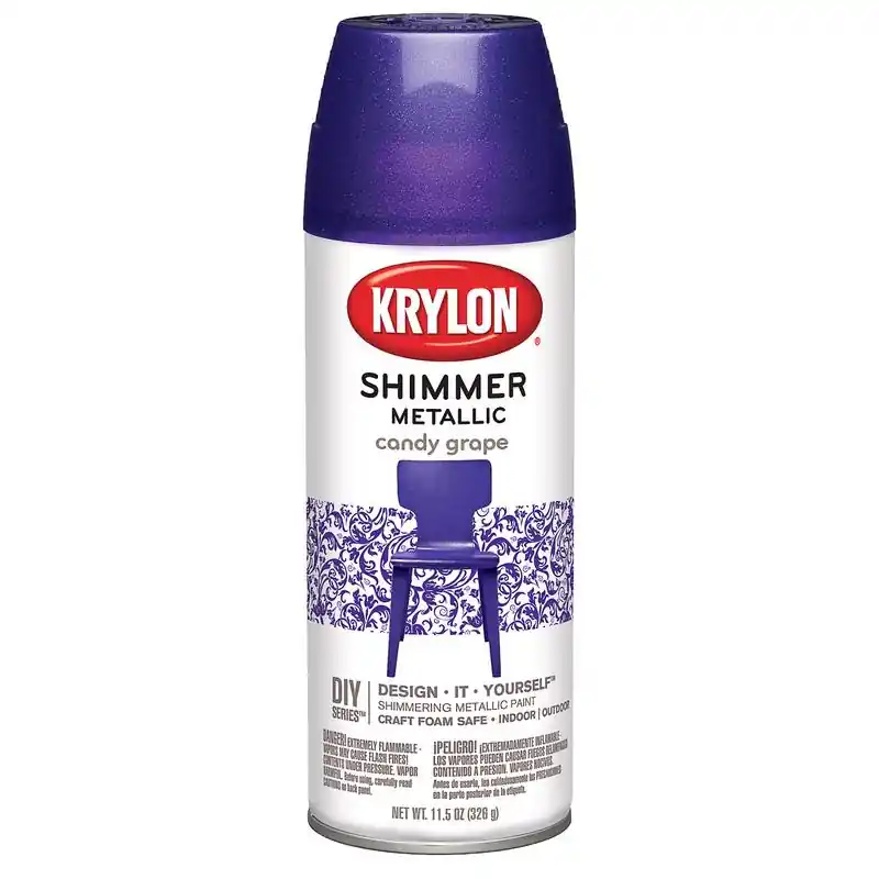 Krylon Metallic Purple Shimmer Spray Paint 11.5 oz, Pack of 6 Buy Direct