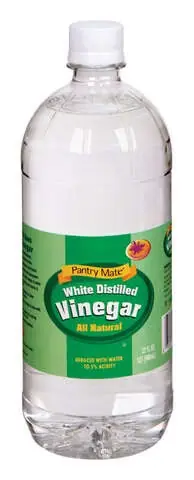 Pantry Mate No Scent Distilled Vinegar Liquid 32 oz, Pack of 12 Genuine