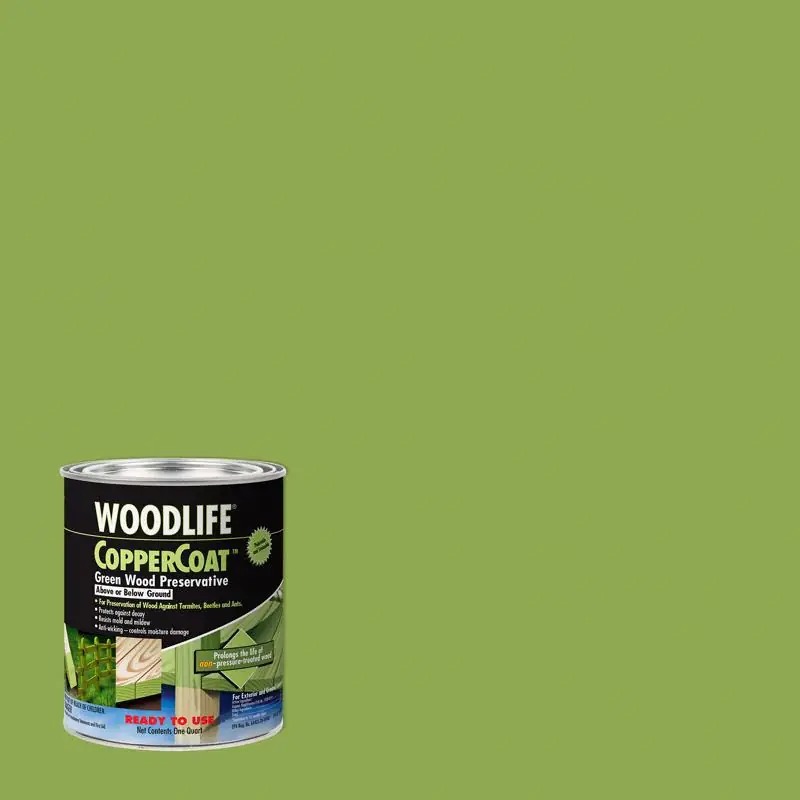 Save Now Wolman Woodlife Green Water-Based Wood Preservative 1 qt