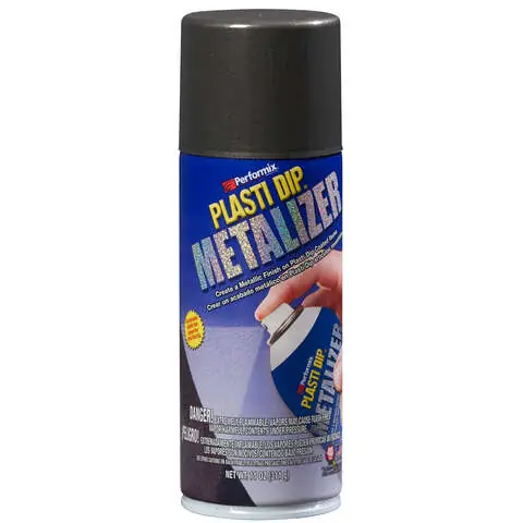 One Day Deal Plasti Dip Metalizer Satin Graphite Pearl Multi-Purpose Rubber Coating 11 oz oz, Pack of 6