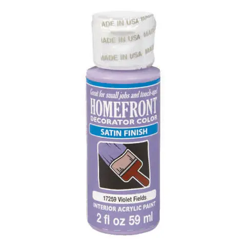 Homefront Satin Violet Fields Hobby Paint 2 oz, Pack of 3 Order Now