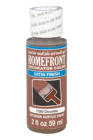 Direct From Factory Homefront Satin Chocolate Hobby Paint 2 oz, Pack of 3