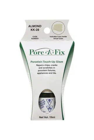 Last Chance Porc-A-Fix Porcelain Almond Touch-Up Glaze 15 cc
