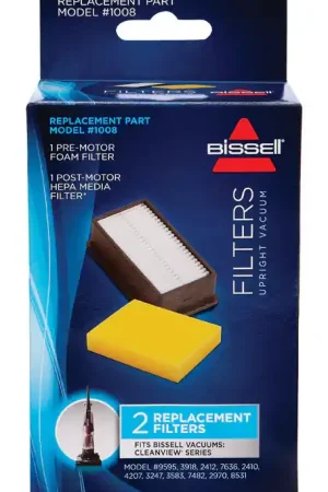 Bissell Vacuum Filter For Upright Vacuums 2 pk Brand New