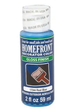 Best Price Homefront Gloss Real Blue Hobby Paint 2 oz, Pack of 3