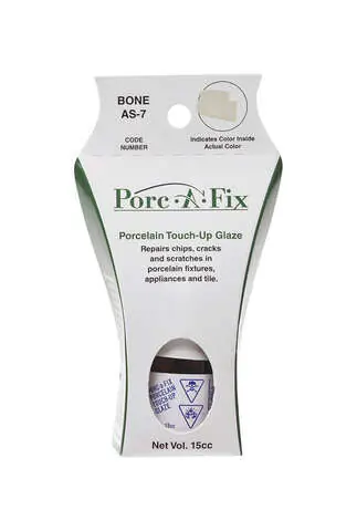 Porc-A-Fix Porcelain Bone Touch-Up Glaze 15 cc Get Yours
