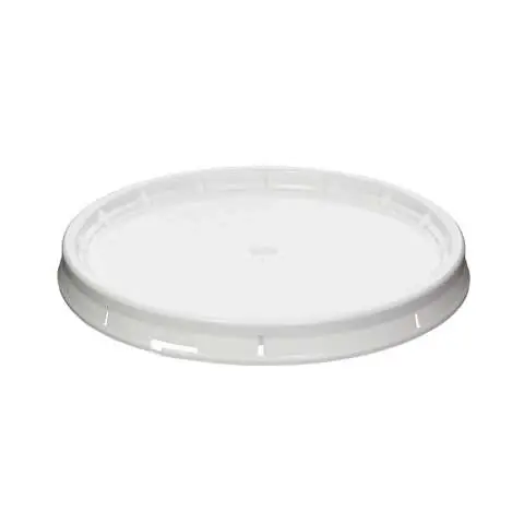 Leaktite White 5 gal Food Safe Bucket Lid, Pack of 10 High Quality