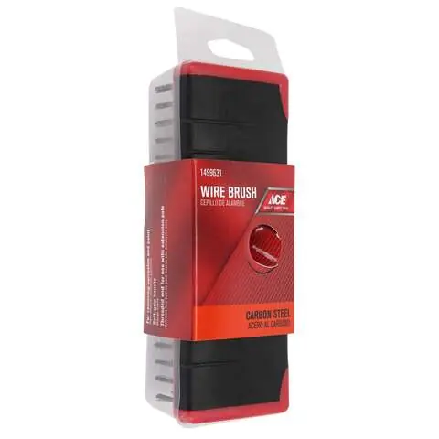 Ace 2.5 in. W X 7 in. L Carbon Steel Wire Scratch Brush Best Price