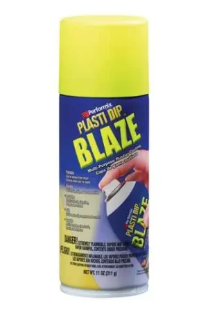 In Demand Plasti Dip Flat/Matte Blaze Yellow Multi-Purpose Rubber Coating 11 oz oz