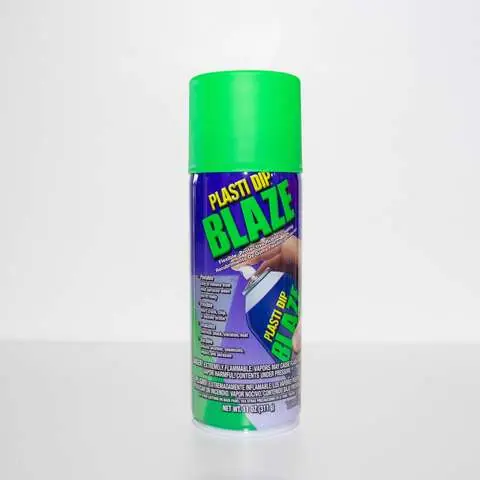 Professional Grade Plasti Dip Flat/Matte Blaze Green Multi-Purpose Rubber Coating 11 oz oz