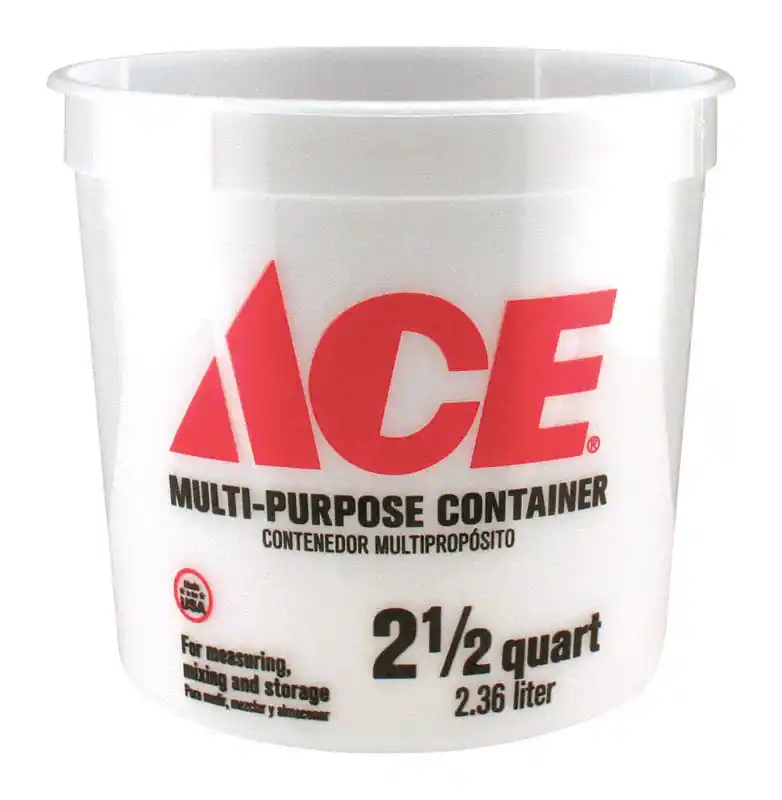 Ace Clear 2.5 qt Bucket, Pack of 25 Exclusive Offer
