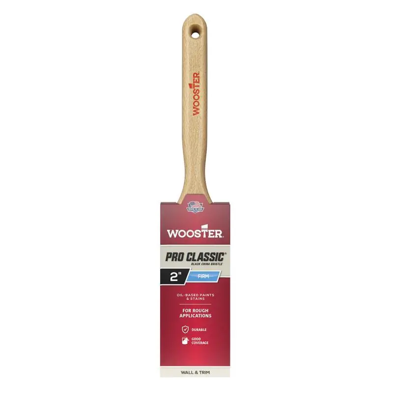 New Arrival Wooster Cutter 2 in. Firm Flat Paint Brush