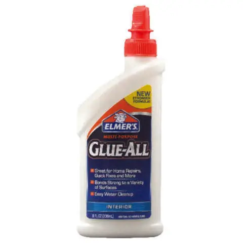 Elmer's Glue-All High Strength Polyvinyl acetate homopolymer Clear All Purpose Adhesive 8 oz Trending