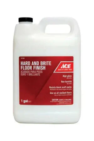 Ace High Gloss Floor Finish Liquid 1 gal, Pack of 4 Save Now