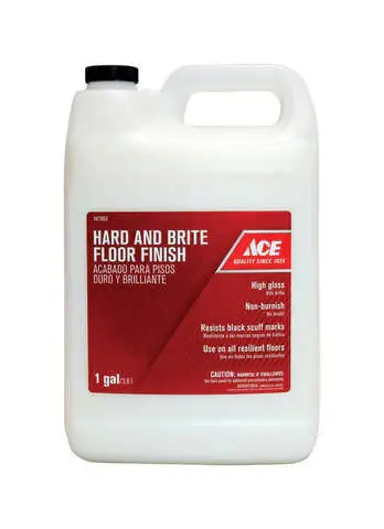 Ace High Gloss Floor Finish Liquid 1 gal, Pack of 4 Save Now