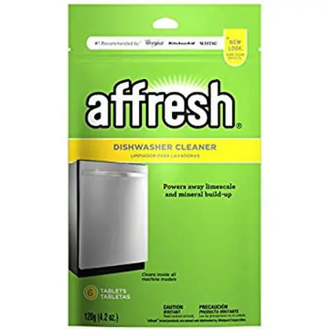 Secure Checkout Affresh Lemon Scent Tablet Dishwasher Cleaner and Freshener 4.2 oz 6 pk, Pack of 6