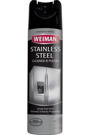 Reduced Price Weiman Floral Scent Stainless Steel Cleaner & Polish 17 oz Spray, Pack of 6