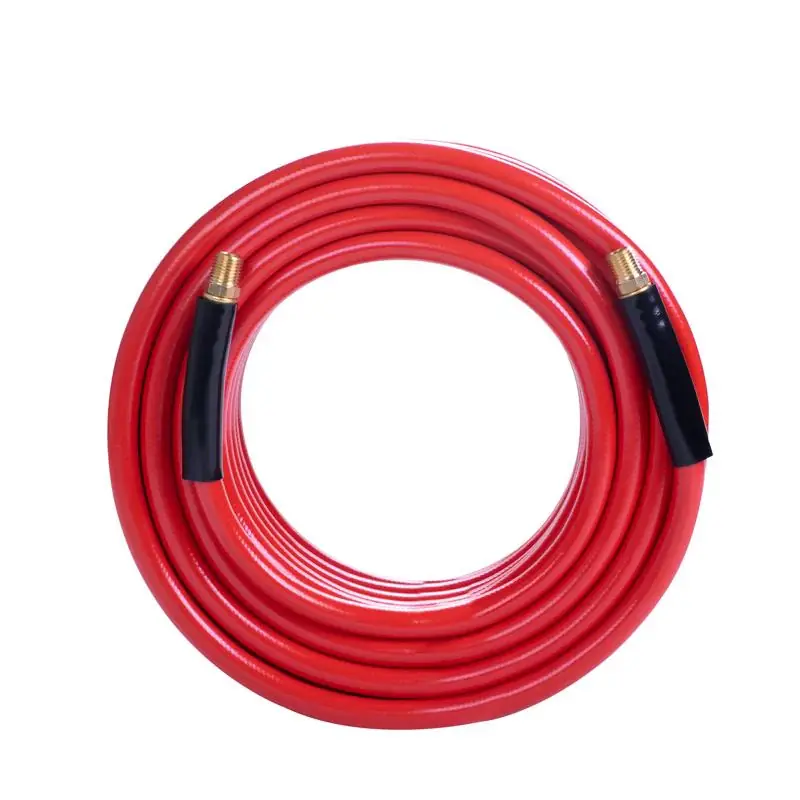 Craftsman 50 ft. L X 3/8 in. D PVC Air Hose 300 psi Red High Quality